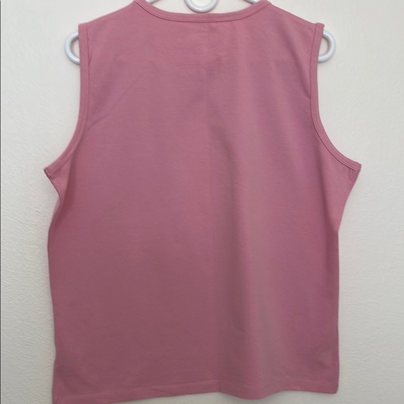 Jones Sport Pink Sleeveless Tank Top - Picture 2 of 3